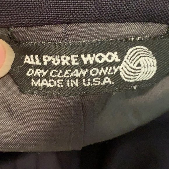 Tailor's Bench Navy Wool Suit Coat - Picture 10 of 16